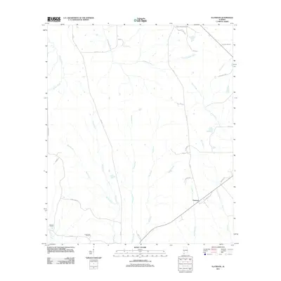2011 Map of Flatwood, 2011 Print