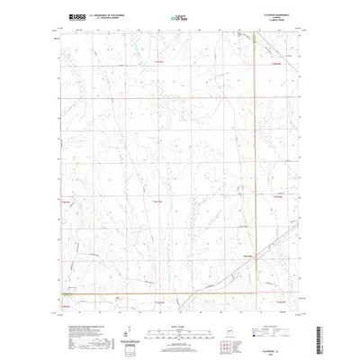 2020 Map of Flatwood, 2020 Print