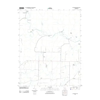 2011 Map of Flatwoods, 2011 Print
