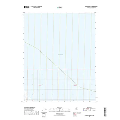 2018 Map of Flaxman Island A-3 NW, 2018 Print