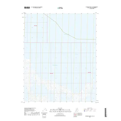 2018 Map of Flaxman Island A-3 SE, 2018 Print