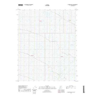 2018 Map of Flaxman Island A-4 SW, 2018 Print