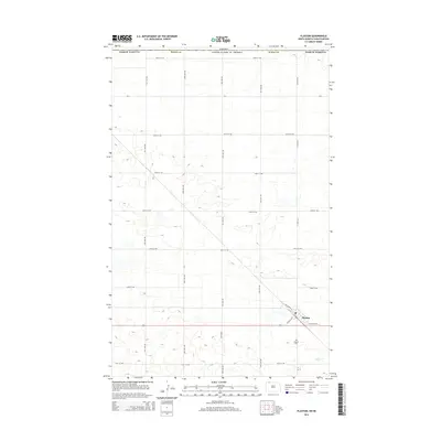 2014 Map of Flaxton, 2014 Print