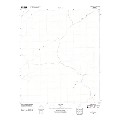 2010 Map of Fleck Draw, 2010 Print
