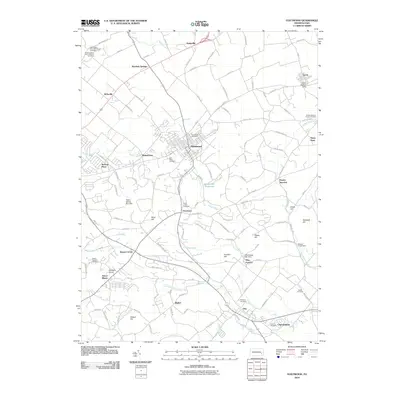 2010 Map of Fleetwood, 2010 Print