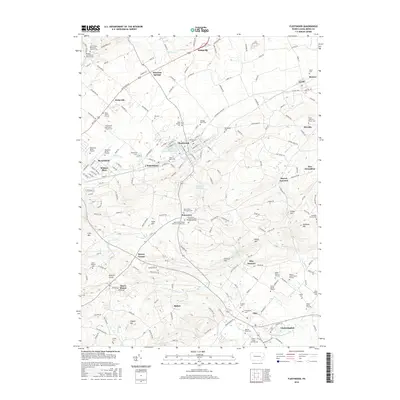 2016 Map of Fleetwood, 2016 Print