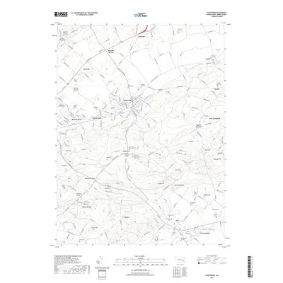 2019 Map of Fleetwood, 2019 Print