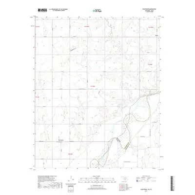 2019 Map of Fleetwood, 2019 Print