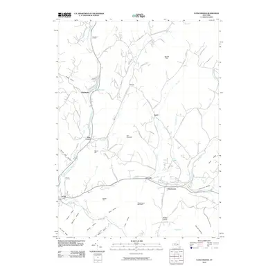 2010 Map of Fleischmanns, 2010 Print