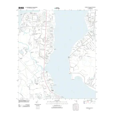 2012 Map of Fleming Island, 2012 Print