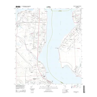 2015 Map of Fleming Island, 2015 Print