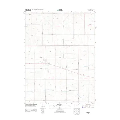 2013 Map of Fleming, 2013 Print