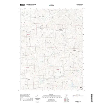 2019 Map of Fleming, 2019 Print