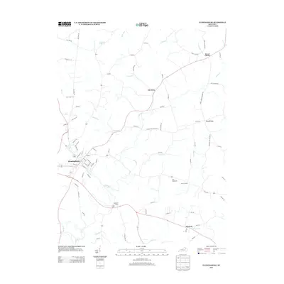 2013 Map of Flemingsburg, 2013 Print