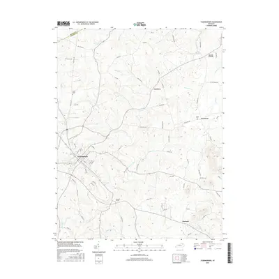 2016 Map of Flemingsburg, 2016 Print