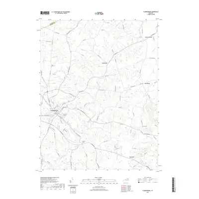 2019 Map of Flemingsburg, 2019 Print