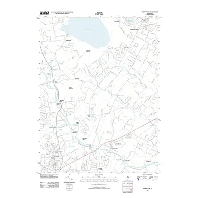 2011 Map of Flemington, 2011 Print
