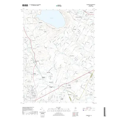 2019 Map of Flemington, 2019 Print