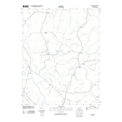 2010 Map of Flener, 2010 Print
