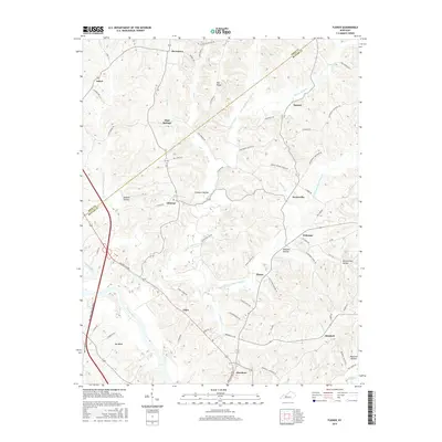 2016 Map of Flener, 2016 Print