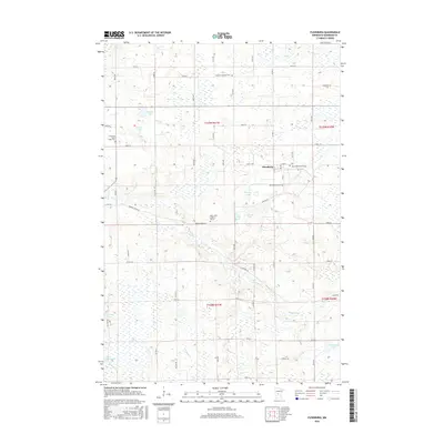 2016 Map of Flensburg, 2016 Print