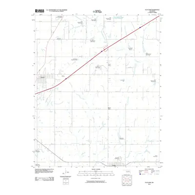 2010 Map of Fletcher, 2010 Print