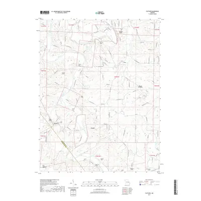 2017 Map of Fletcher, 2017 Print