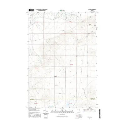 2017 Map of Fletcher, 2017 Print