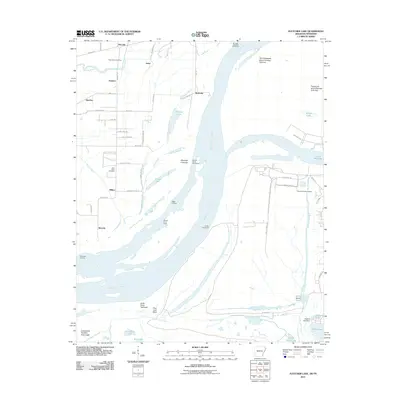 2011 Map of Fletcher Lake, 2011 Print