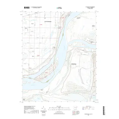 2020 Map of Fletcher Lake, 2020 Print
