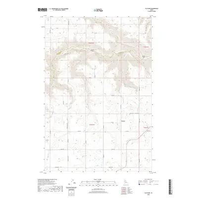 2020 Map of Fletcher, 2020 Print