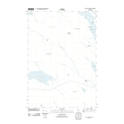 2011 Map of Fletcher Peak, 2011 Print
