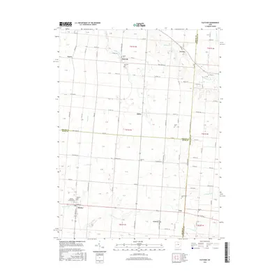 2016 Map of Fletcher, 2016 Print