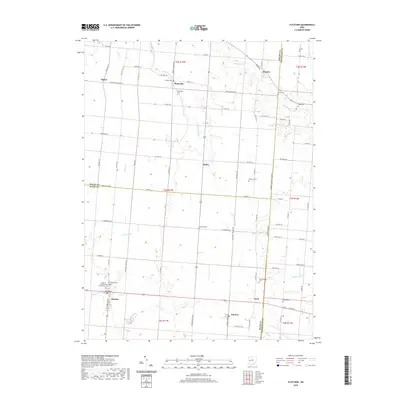 2019 Map of Fletcher, 2019 Print