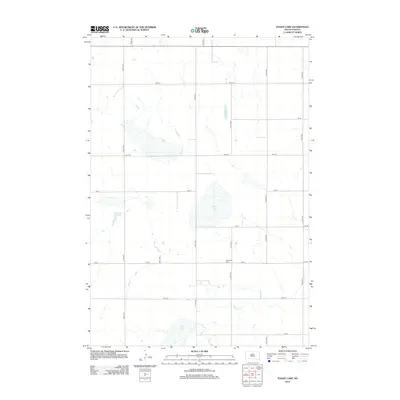2012 Map of Flight Lake, 2012 Print