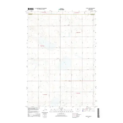 2015 Map of Flight Lake, 2015 Print
