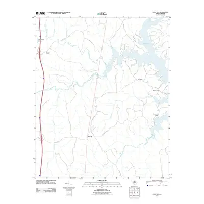 2011 Map of Flint Hill, 2011 Print