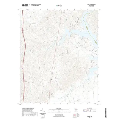 2020 Map of Flint Hill, 2020 Print