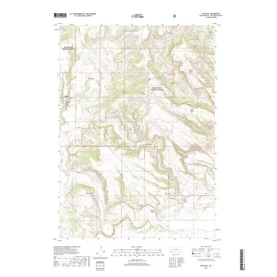 2017 Map of Flint Hill, 2017 Print