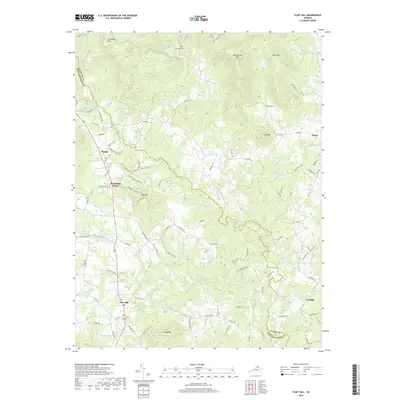 2019 Map of Flint Hill, 2019 Print