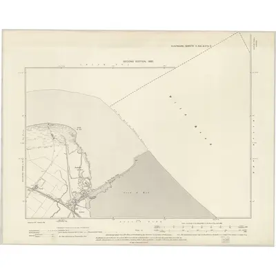 1898 Map of Flintshire II.NE & IIa.SE, 1900 Print