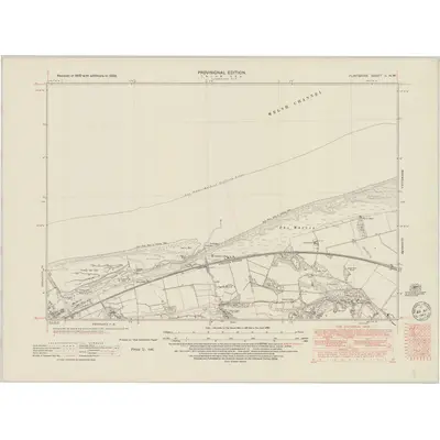 1938 Map of Flintshire II.NW, 1949 Print