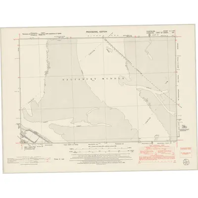 1949 Map of Flintshire III.SW, 1953 Print