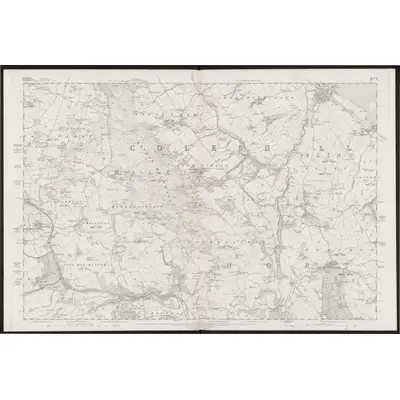 1870 Map of Flintshire IX, 1880 Print