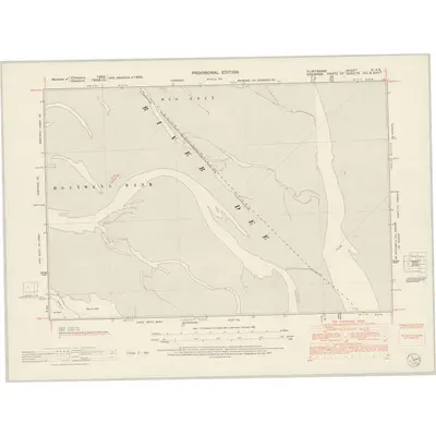 1950 Map of Flintshire VI.NE, 1954 Print