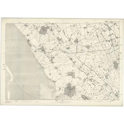 1869 Map of Flintshire VIa, 1878 Print