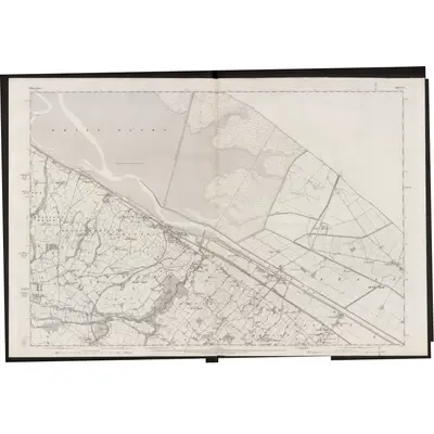 1869 Map of Flintshire X, 1871 Print