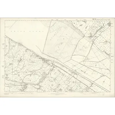 1869 Map of Flintshire X, 1871 Print