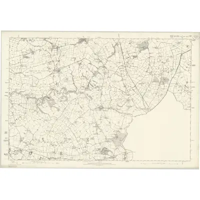 1873 Map of Flintshire XXIII, 1878 Print
