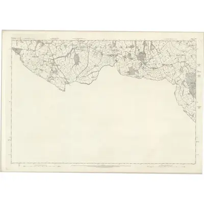 1873 Map of Flintshire XXV, 1878 Print